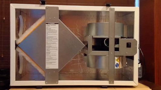 How to replace the blower motor assembly on a Renewaire EV Series