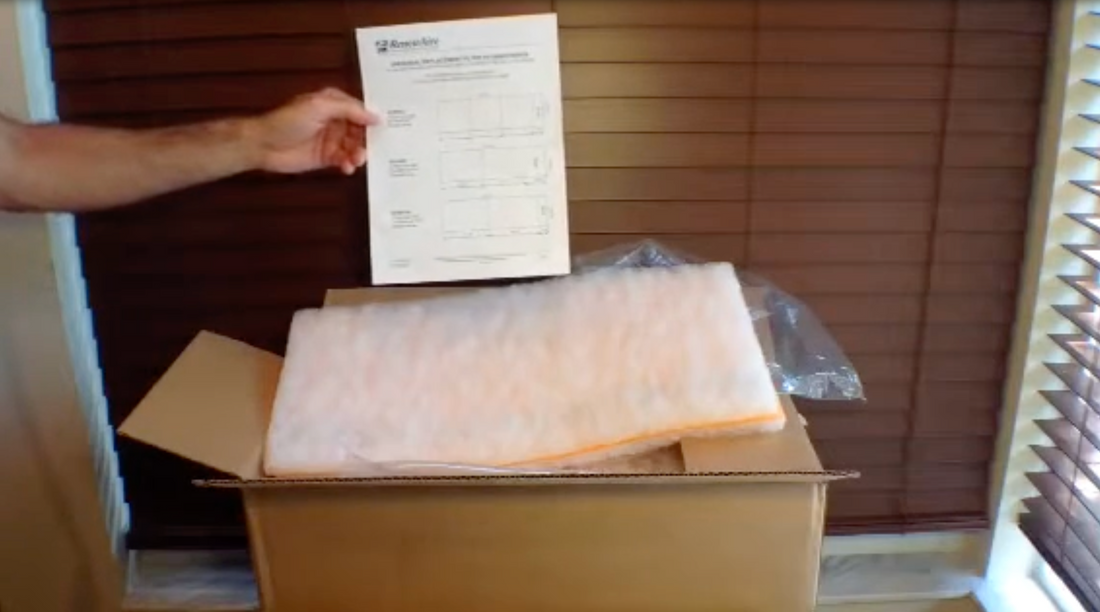 Renewaire Filters Package Content