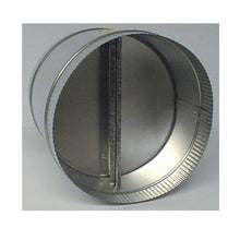 Back Draft Damper - 8 inch Mechanical "buterfly" design Male/Female ends