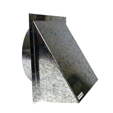 FA8-G - Wall Cap - 8 inch Galvanized metal