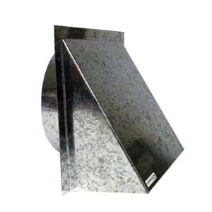 Wall Cap – 8 inch Galvanized metal